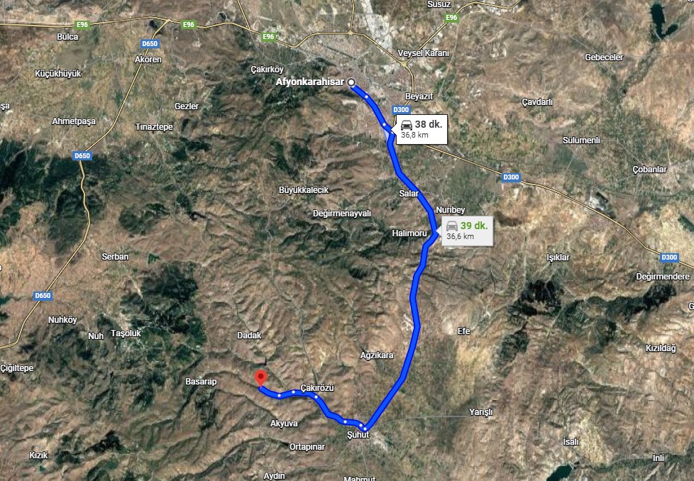 AFYONKARAHİSAR ŞUHUT KOÇYATAĞI 1.580 M² TARLAMIZ SATILIKTIR. - AFYONKARAHİSAR ŞUHUT fotoğraf 5